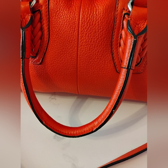 Aimee Kestenberg Leather Satchel - Orange - Picture 8 of 16